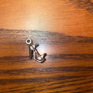 High heeled shoe charm